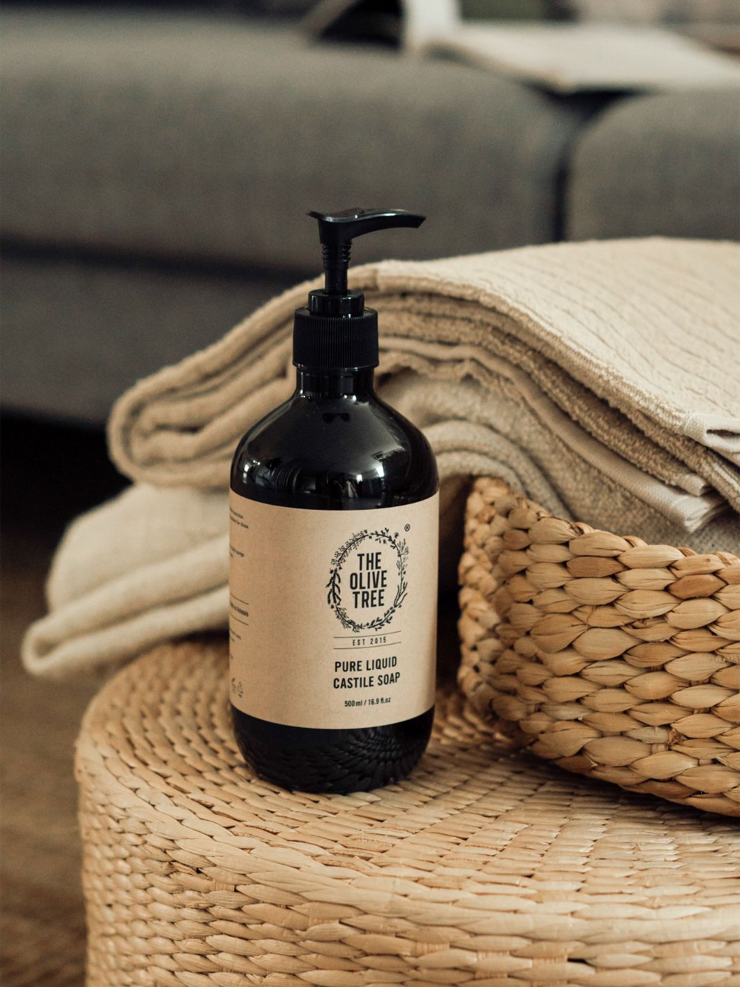 Pure Liquid Castile Soap & Unscented Argan Rosehip Body Lotion Sensitive Skin Ezcema
