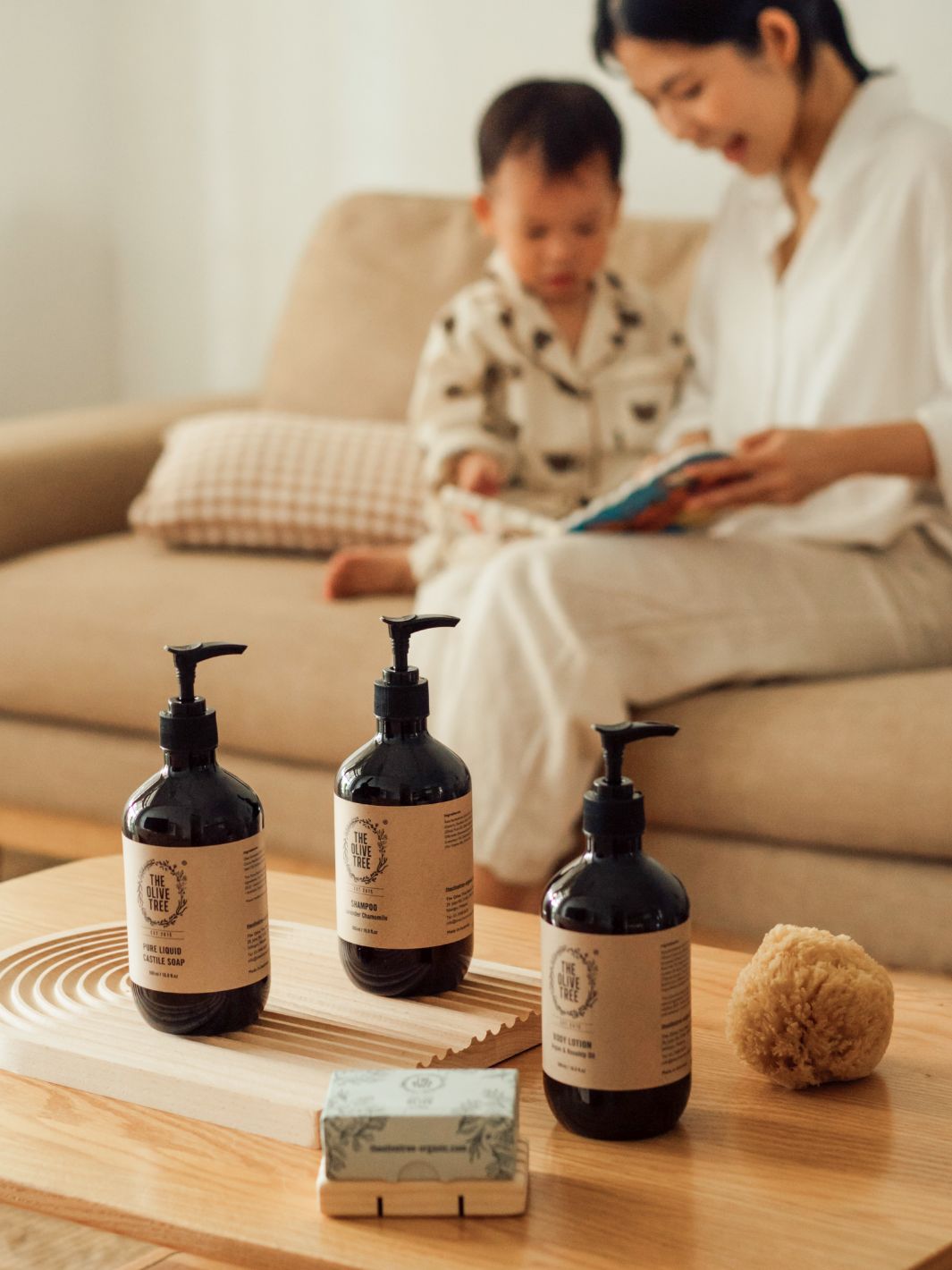 Argan and Rosehip Oil Body Lotion for Sensitive Skin Eczema