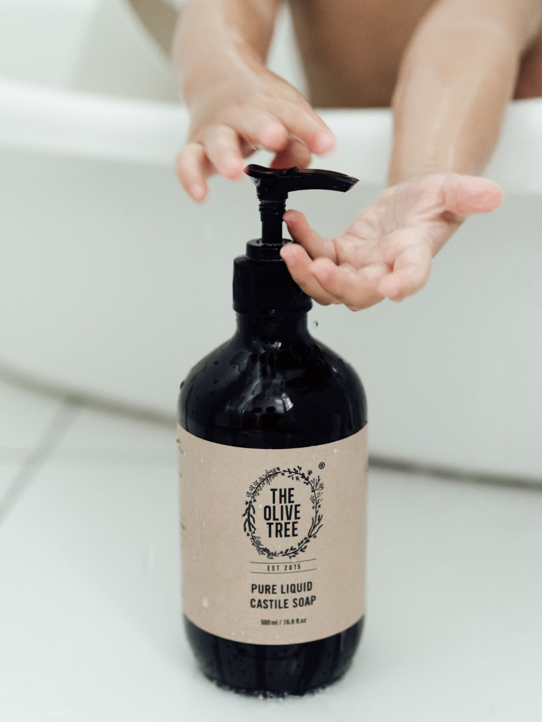 Pure Liquid Castile Soap & Unscented Argan Rosehip Body Lotion Sensitive Skin Ezcema