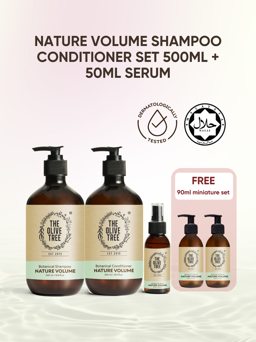 Nature Volume Trio for Hair Fall Rescue Dry Scalp/ Dandruff/ Hair